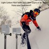 2m Carbon Fiber Invisible Selfie Stick for Insta360 X4, X3,