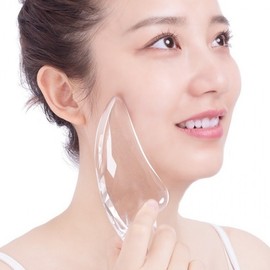 V-Line Crystal Face Massager Gua Sha 2ea