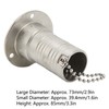 Marine Boat Deck Filler with Keyless Cap Stainless Steel Mirror