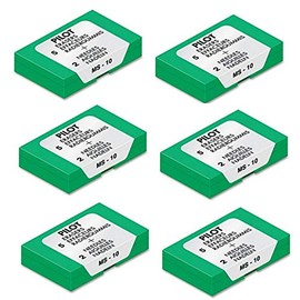 Pilot (70001) MS-10 - Recambio de borrador, se vende como seis paquetes de cinco: total de 30 unidades cada uno