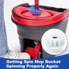 Spin Mop Bucket Replacement Gear Compatible with O Cedar Mop