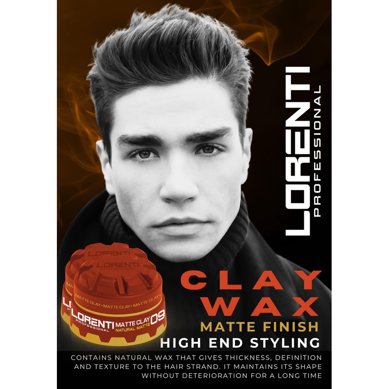 Lorenti Tokyo & Seoul Hair Styling Wax | Matte Clay