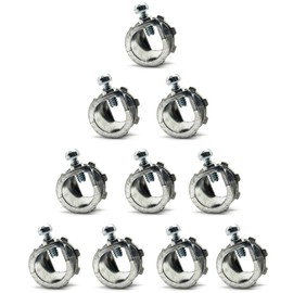 Sonilco Metal Connector Conduit Electrical Pipe Fitting UL Listed (BX 10 Pack)