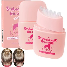 Gel Para Cabllo Con Peine, Niños, Chico, Niñas y Familia Natural, Orgánico, Vegano, Sin sulfatos y Parabenos, Cruelty Free Para Cabello Rizado y todo Tipo Vitamina E y Antioxidantes
