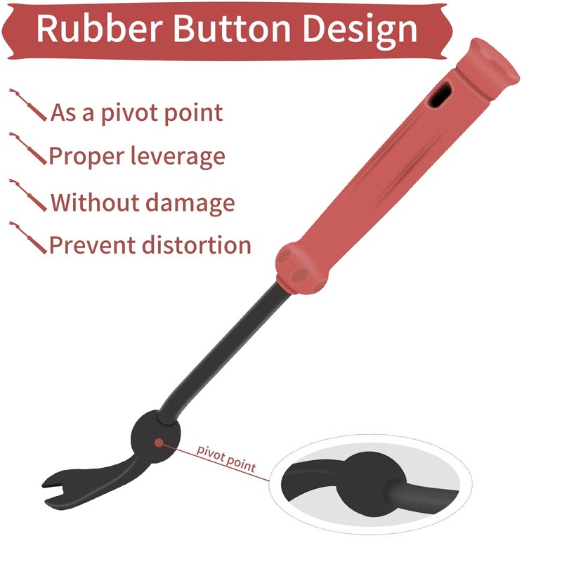 Wetado Auto Trim Removal Tools Kit, 9pcs Car Door Panel