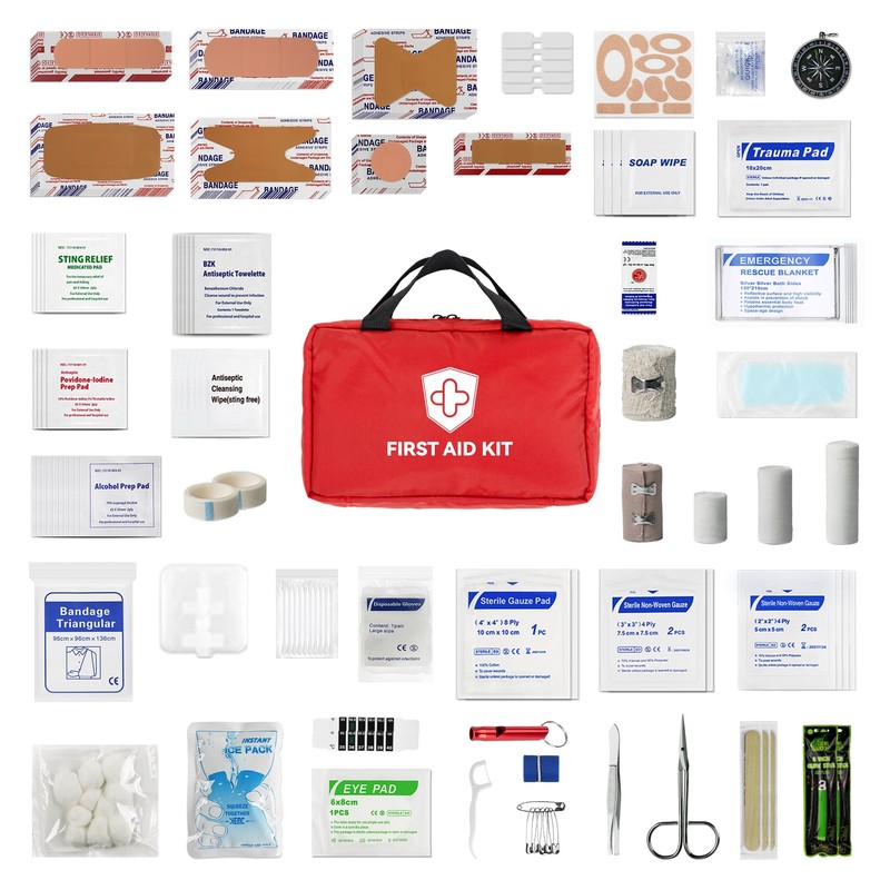 First Aid Kit - Trauma Kit with Essential Emergency Medical