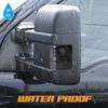 HERCOO Smoke Side Mirror Marker Lights Lens Compatible with 2008-2016