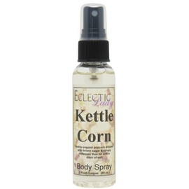 Eclectic Lady Kettle Corn Body Spray, 4 ounces, Body Mist for Women with Clean, Light & Gentle Fragrance, Cologne with Soft, Subtle Aroma For Daily Use