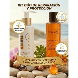 Suero Protector Capilar+ Aceite Protector De Color Terramar