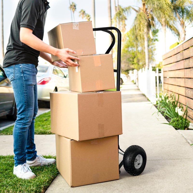 Olympia Tools 600 Lb Steel Hand Truck with P Handle