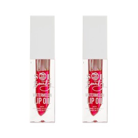 Sol Beauty Watermelon Lip Oil with Watermelon Extract and Shea Butter, Nourish, Hydrate and Soften your Lips, Vegan Friendly and Cruelty Free Lip Oil 2 x 3g