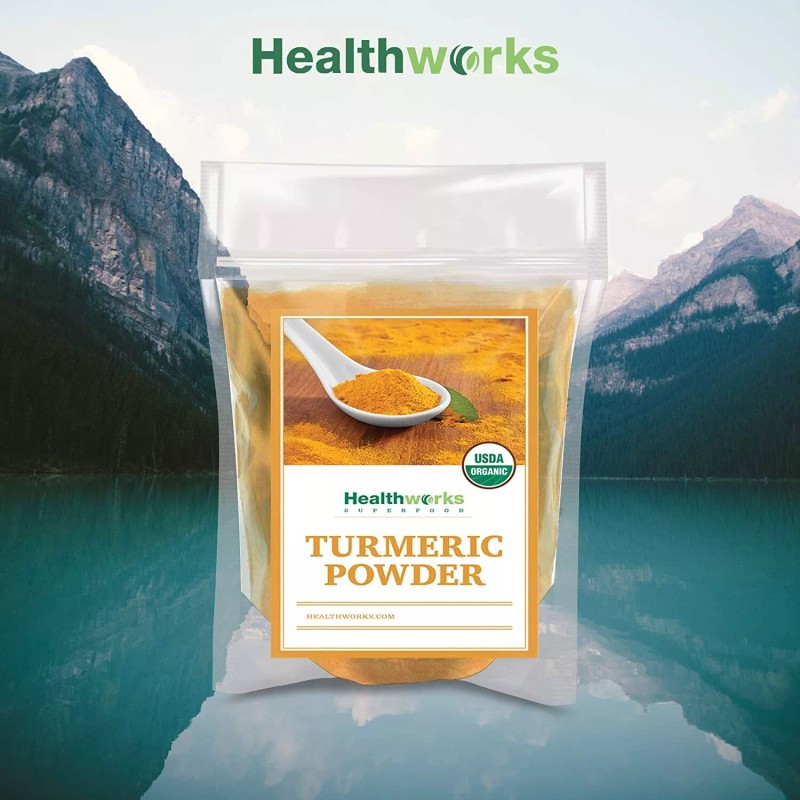 Organic Turmeric Powder Polvo Orgánico de Cúrcuma - Curcuma Organica