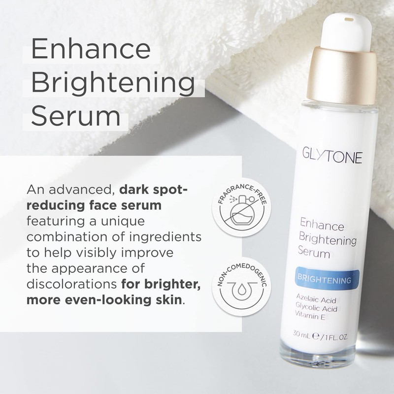 Glytone Enhance Brightening Serum - Hyaluronic Acid, 1.7 Free Acid