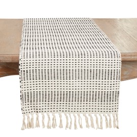 Contemporary Dash Stripe Table Runner