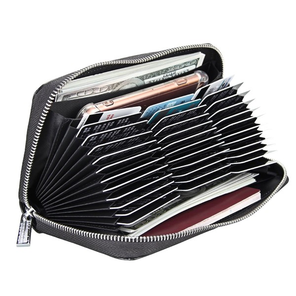 Cynure Cynure Women 36 Slots RFID Blocking Card Holder Large