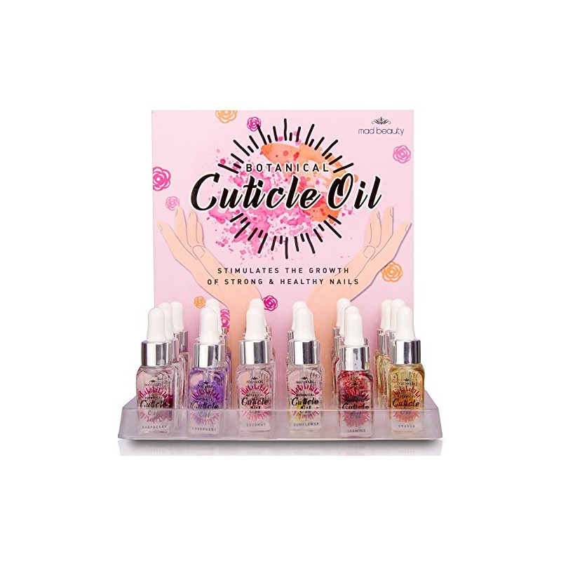 Lavender Scented Nail Botanical Cuticle Oil 10ml - Mad Beauty