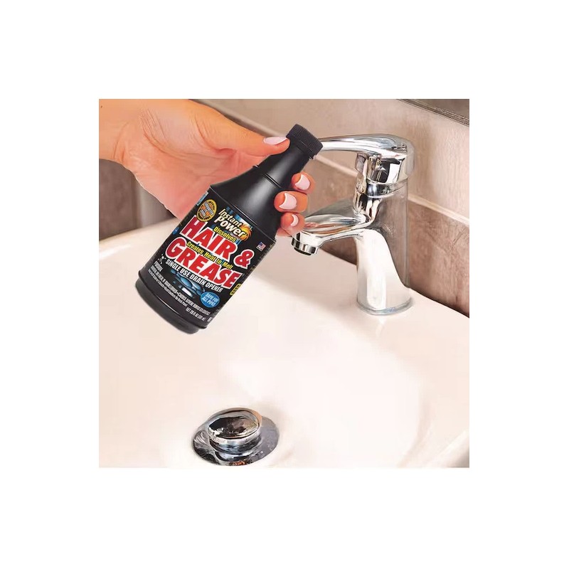 Instant Power 20 oz. Hair and Grease Drain Opener Pipe