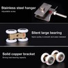 Rollers, Sliding Doors, Runners, Shower Cubicle, Rollers - Metal Axle