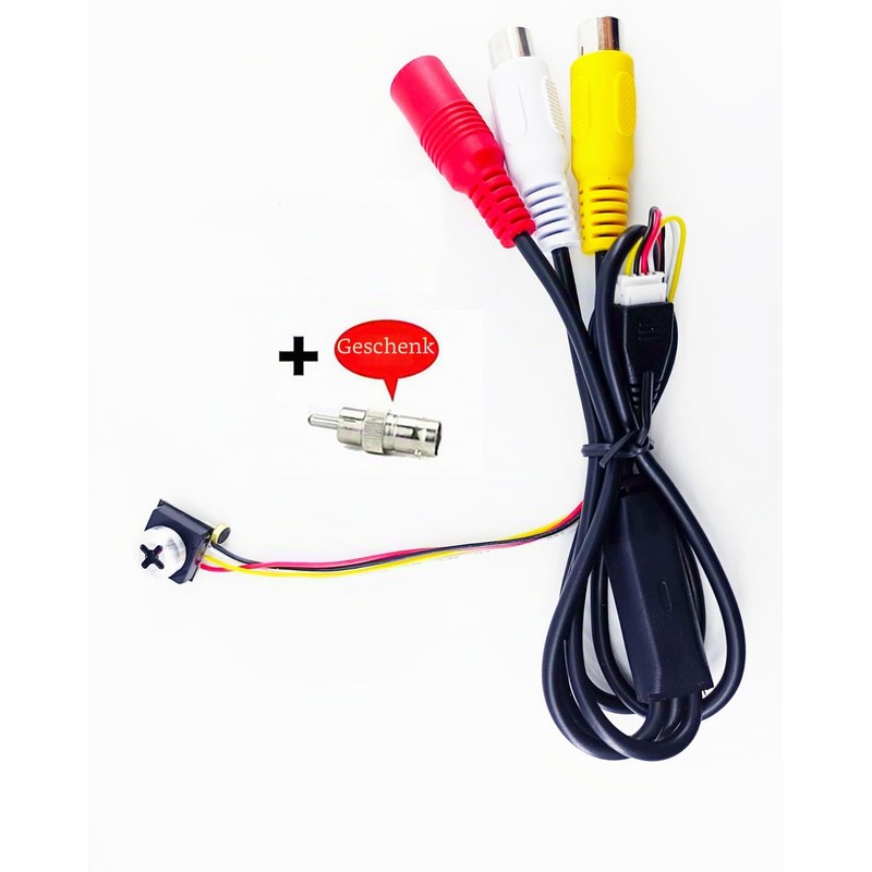 CNDST HD 1000TVL 3.6mm 90 Degree Small Portable Wired CCTV
