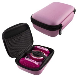 caseroxx Children's Camera Bag Suitable for V-Tech Kidizoom Duo DX in Many Colours and Designs Protective Storage Bag, Pink