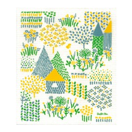 Eoct (E.oct) Econfort House Water Absorption Quick Drying Drying Mat Sponge Wipe Dotted and Line Pattern Manufacturing Summer Village