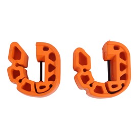 Demfec 2PCS Snap in Bumpers/Fenders Compatible with Sea-Doo Upgrade Tear Resistant Material Jet ski Bumpers 295100418 295100729 (Orange)