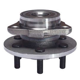 Front Wheel Hub and Bearing Assembly (No ABS) Compatible With 1997 98 99 00 01 02 03 2004 Dodge Dakota 1998-2003 Dodge Durango (4WD Models,2-Wheel ABS) AUQDD 515007 [6 Lug W/o ABS]