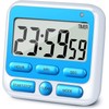 Digital Kitchen Timer with Mute/Loud Alarm, Count Up/Down, 24 Hour
