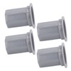 50PCS Hex Screw Bolt Covers Waterproof Dustproof Hexagonal Screw Protective