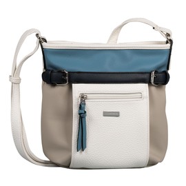 TOM TAILOR Juna Damen Umhängetasche Crossbody Bag Klein Blau