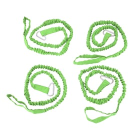 4Pcs Kayak Paddle Rope Paddle Security Rope Portable Nylon Canoe Paddle Leash Paddle Attachment Rope for Drifting Surfing Ayak Paddles Fishing Poles (Green)