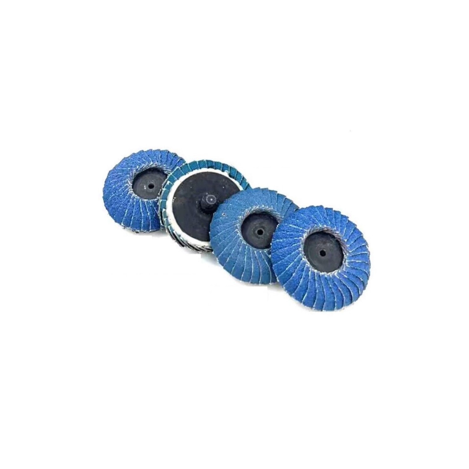 MiJunHD 2 Zoll Roll-Lock Schleifscheibenhalter – Mit 6mm Schaft, Für Bohrmaschine & Winkelschleifer – Für Polieren & Schleifen