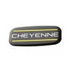 Tomilia 2Pc Cheyenne Cab Emblem Badge Logo Roof Pillar Replacement