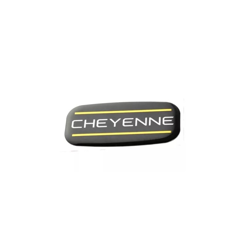 Tomilia 2Pc Cheyenne Cab Emblem Badge Logo Roof Pillar Replacement