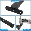 TESSTINA Invisible Shelf Bracket, 80 kg, Heavy Duty, Metal Shelf