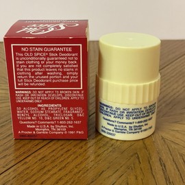 Old Spice Vintage OLD SPICE Deodorant 1991 Trial Size Original Scent 0.5oz NEW OLD STOCK