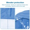 Jeukwud Blender Appliance Cover, Kitchen Blender Cover 15.7x7.1x5.9in (Blue)