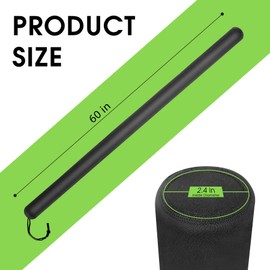 Boat Trailer Guide Pole Cover 60 Inch, Heavy Duty Boat Trailer Guide Pole Pad Cover, Marine-Grade Pole Covers for Trailers| Set of Two