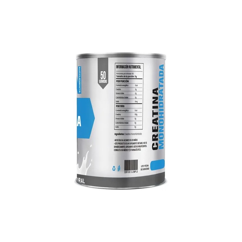 Creatina Monohidratada 250g D-mon Varios Sabores