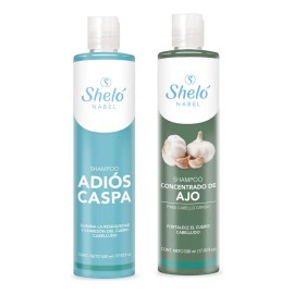 Shampoo Adiós Caspa Ajo 100 Eficaz Sheló Nabel Regalo