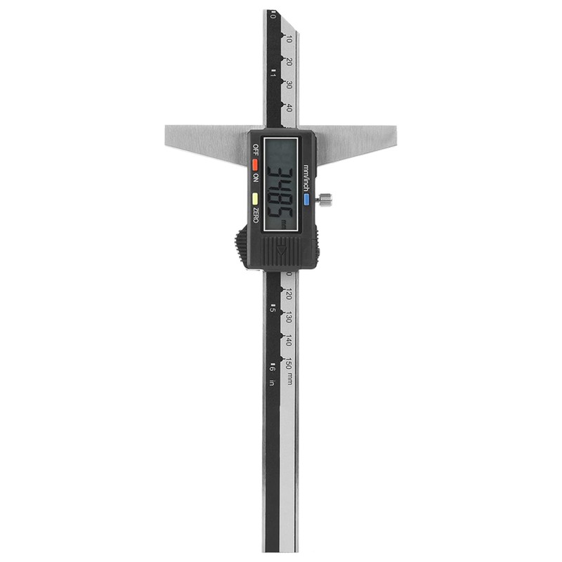 Digital Depth Vernier Caliper Gauge Measuring Tool 0-150mm 0.01mm Stainless