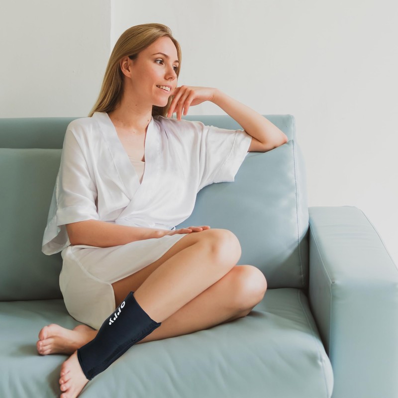 ORRY Ankle Wearable Gel Pack - Heat & Cold Therapy