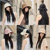 Qzkouma DJIE-70 Women's Hat, UV Protection, Bucket Hat, Sun Visor,