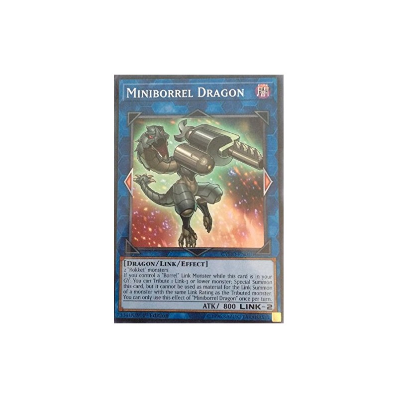 Yu-Gi-Oh! - Miniborrel Dragon - CYHO-EN040 - Common - 1st
