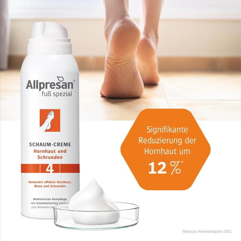 Allpresan Foot Special No. 4 Foam Cream Callus and Cracks