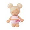 LullaBaby Plush Baby Bath Doll - Light-Brown Hair & Olive
