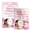 CLAIR BEAUTY Rose & Collagen Hydrating Facial Sheet Mask /No