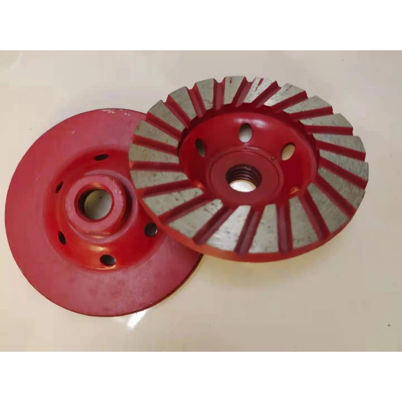 Roxx Tools 4 Inch Diamond Turbo Cup wheel 3 PIECE