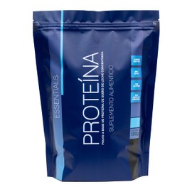 NLS Essentials  PROTEÍNA DE SUERO DE LECHE Pura  Whey  Sin sabor  Sin azúcar  Sin aditivos  1 solo ingrediente  WPC 500grs  Whey protein powder       