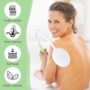 Wefaner Cepillo Espalda Mango Largo Ergonómico Cerdas Suaves Todas Partes